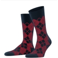 Burlington Daily Sock Crew Carrington red Men - 1 Pair